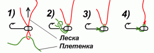 Как правильно привязывать эту снасть к леске или поводку