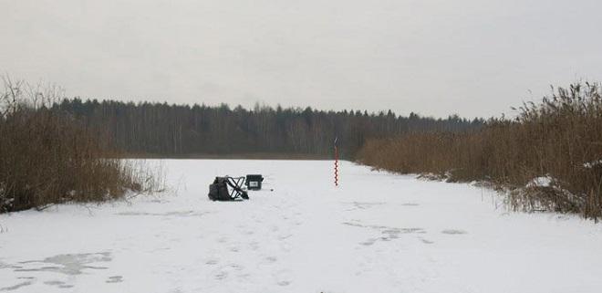 Щучьи места по первому льду