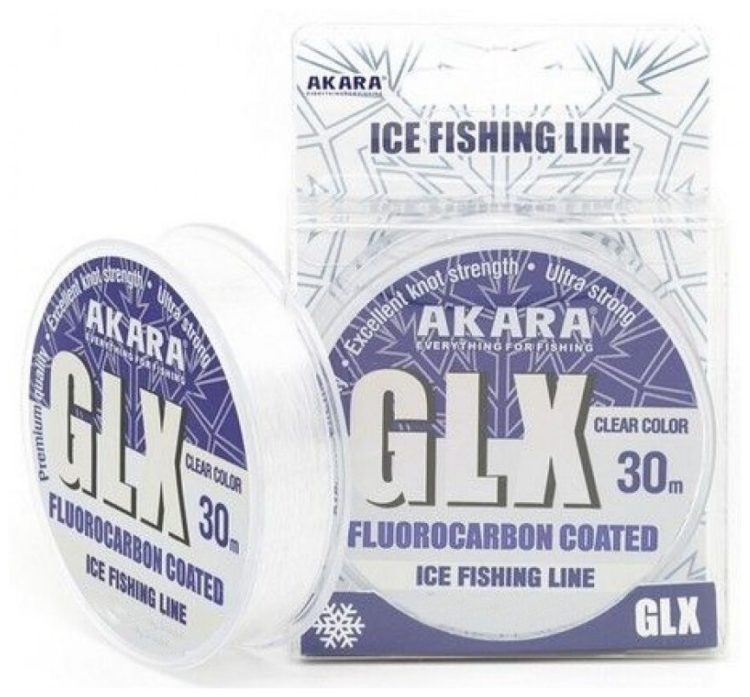 Флюорокарбоновая леска AKARA GLX ICE Clear