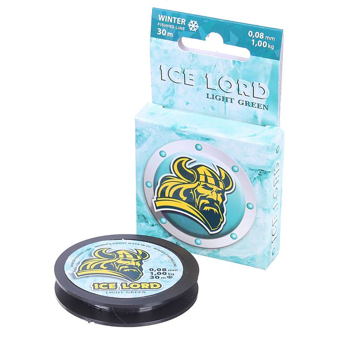 Леска зимняя AQUA Ice Lord Light Green